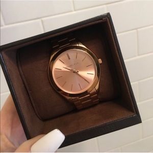 Rose Gold Michael Kors Watch